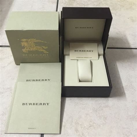 burberry watch box ebay|burberry watches discontinued.